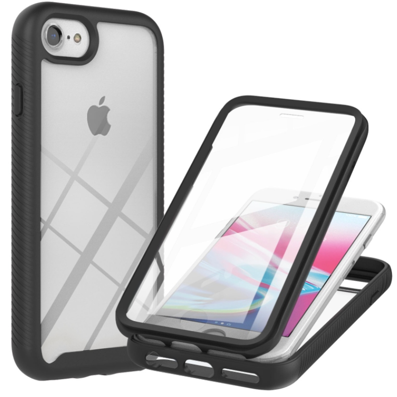 Priestorové zadné puzdro pre Apple iPhone 6/6S/7/8/SE 2020 čierne
